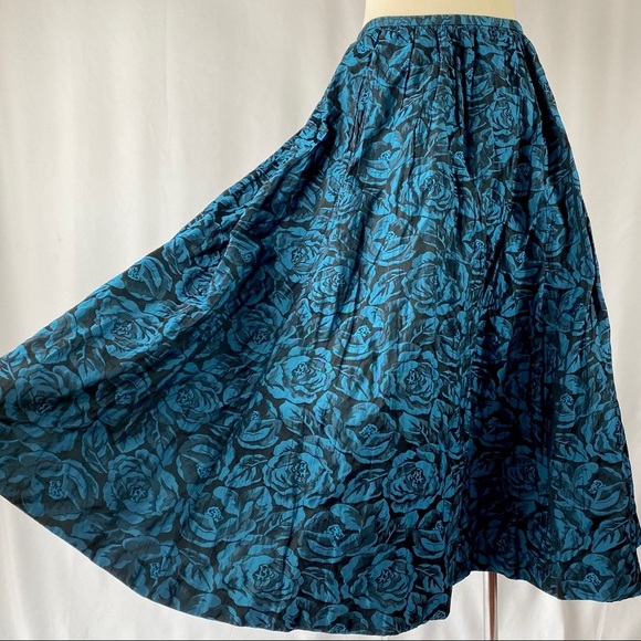 Tracy Reese full floral skirt - Picture 2 of 10